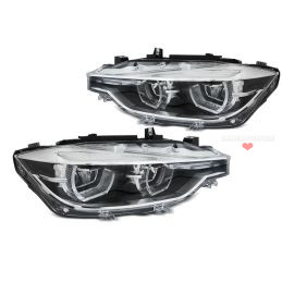 BMW Serie 3 2011-2015 Fari anteriori a LED 3D, look xenon tuning