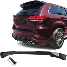 Black Gloss Roof Spoiler for Jeep Grand Cherokee WK2