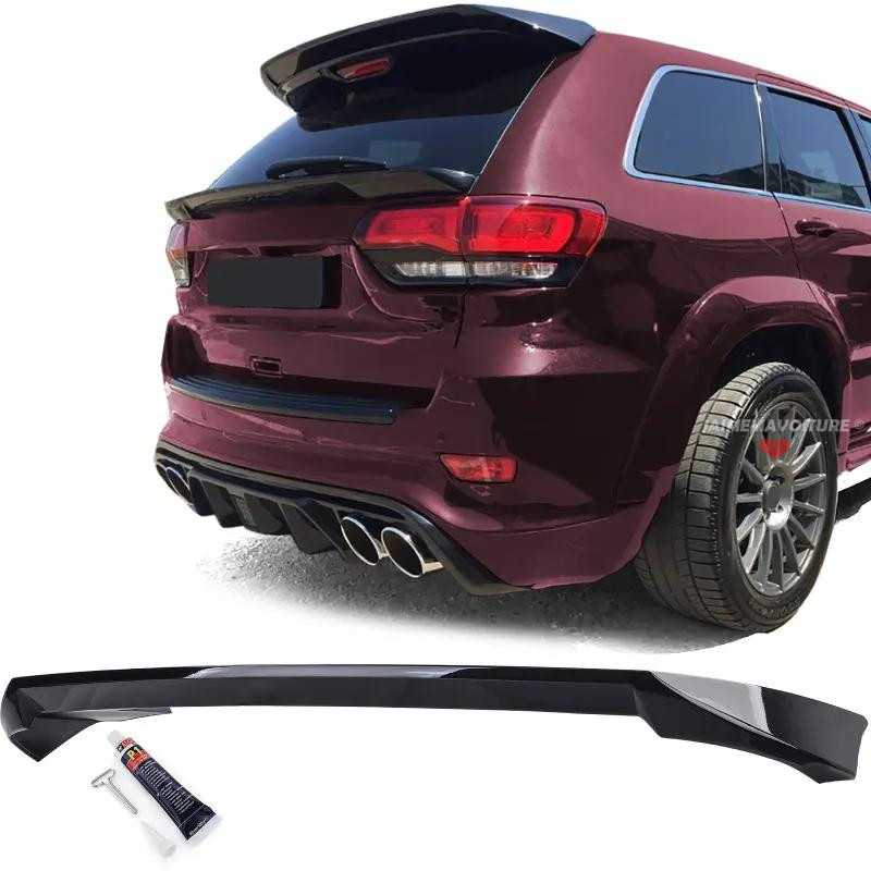 Spoiler da tetto nero lucido per Jeep Grand Cherokee WK2