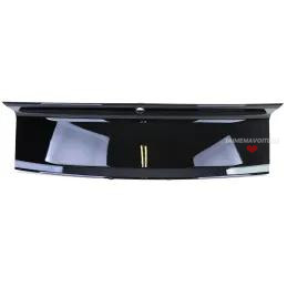 Gloss black trunk lid trim for Ford Mustang 6 Coupé Cabriolet 2014 - 2017