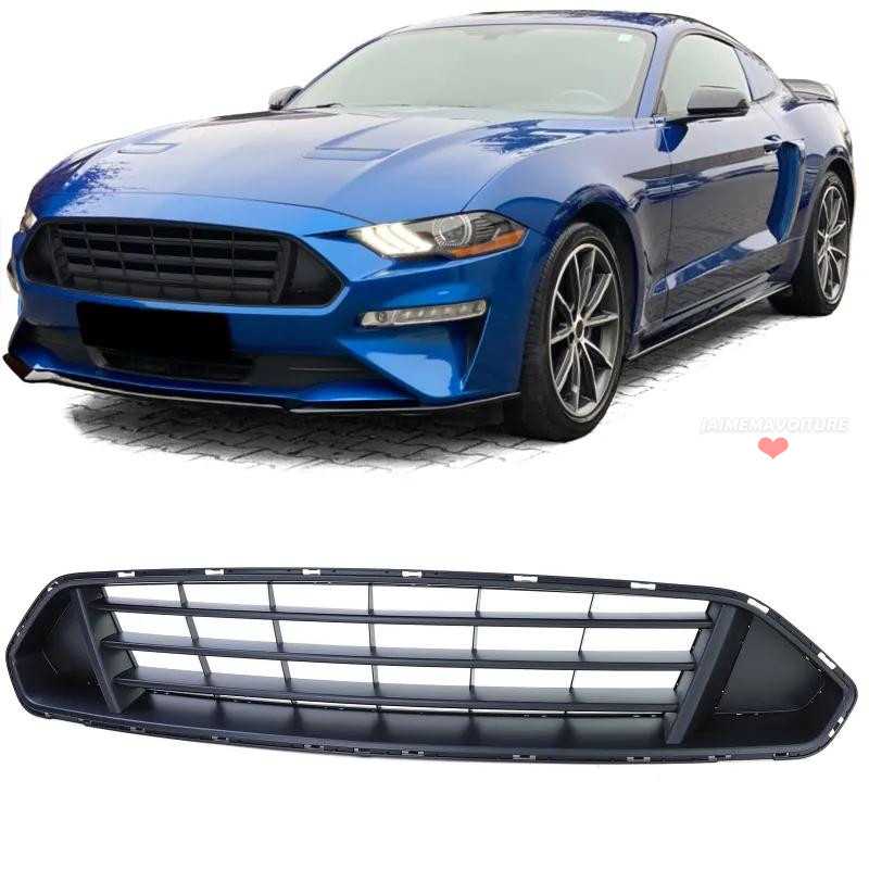 Parrilla deportiva sin emblema para Ford Mustang