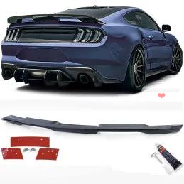 Glanzend zwarte Sport Performance 500 achterspoiler voor Ford Mustang 2014-2020