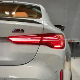 Feux Arrière Laser Style CSL pour BMW Série 4 G22 G23 - Fumé