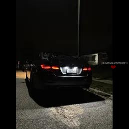 BMW 5 Series F10 dynamic sequential turn signal OLED tail lights