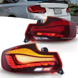 OLED tail lights for BMW 2 Series F22 F23 M2 F87 Red