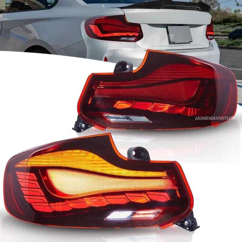 OLED luces traseras para BMW Serie 2 F22 F23 M2 F87 Rojo