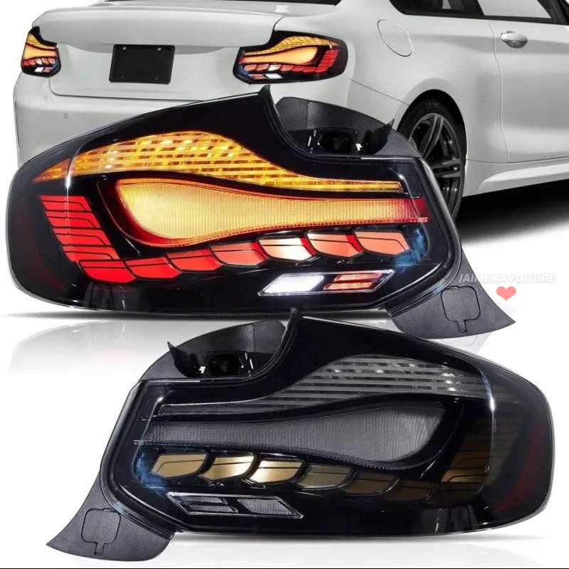 Luces traseras OLED ahumadas para BMW Serie 2 F22 F23 M2 F87