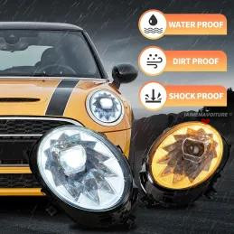 Avancerade LED-strålkastare för Mini Cooper JCW F55 F56 F57 och Mini Clubman F54 (2014-2018)