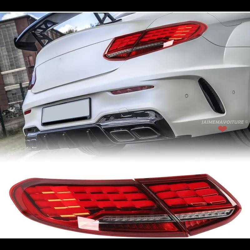 Sequential LED tail lights for Mercedes C-Class Coupé C205 2014-2021