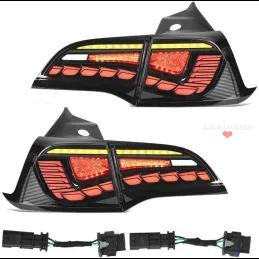 Sequential LED tail lights for Tesla Model 3 and Model Y