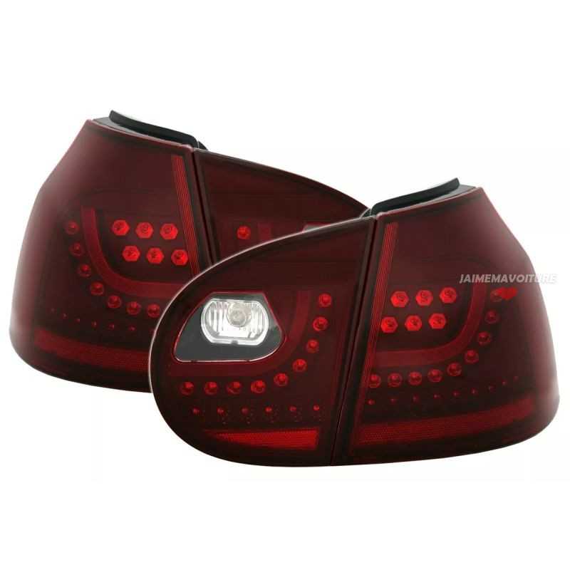 Feux arrières led pour Golf 5 look Golf 6