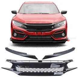 Calandre Type R Noire Sans Logo pour Honda Civic FK 2016-2020