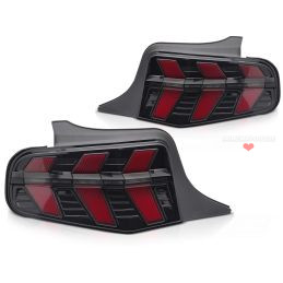 Feux arrières LED pour Ford Mustang 2010-2013 - Noir