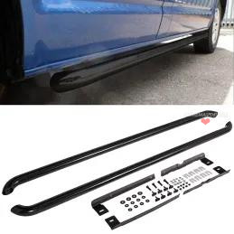 Black tube step for VW Transporter, Multivan T5, T6 T6.1