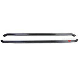 Peldaño de tubo negro para VW Transporter, Multivan T5, T6 T6.1