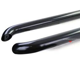 Marche pieds tube noir pour VW Transporter, Multivan T5, T6 T6.1