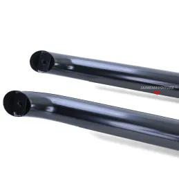 Black tube step for VW Transporter, Multivan T5, T6 T6.1