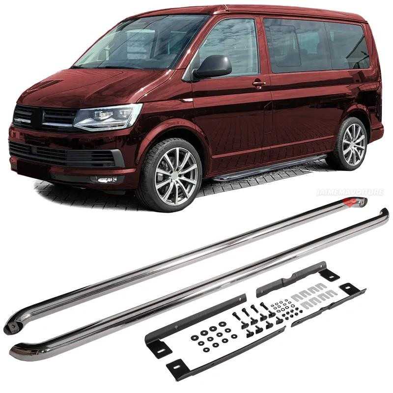 Chrome tube step for VW Transporter, Multivan T5, T6 T6.1