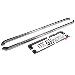 Marche pieds tube chrome pour VW Transporter, Multivan T5, T6 T6.1