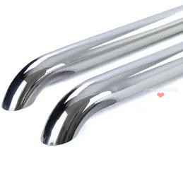 Marche pieds tube chrome pour VW Transporter, Multivan T5, T6 T6.1