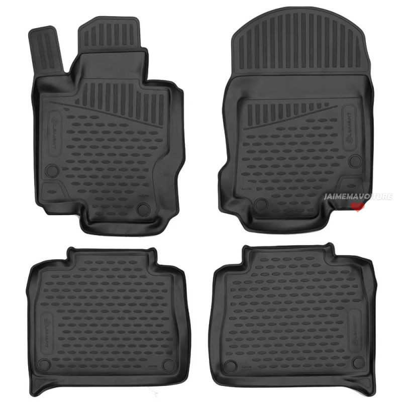 Kit 4 tapis de sol pour Mercedes GLE W167 2019-2024