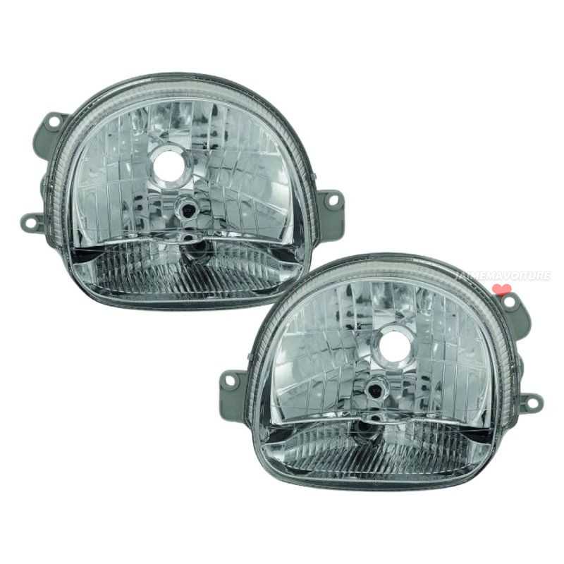 Renault Twingo headlights black fronts