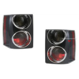 Tail lights for Range Rover Vogue 2002-2012 - SUPERCHARGED look Smoked black