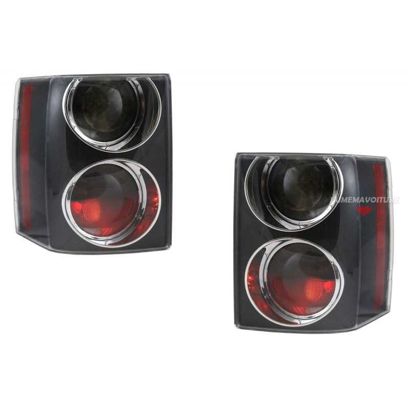 Tail lights for Range Rover Vogue 2002-2012 - SUPERCHARGED look Smoked black