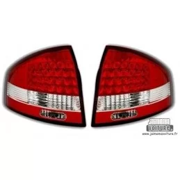 Led achterlichten Audi A6 Rood wit