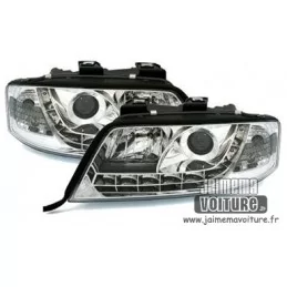 Occhi del diavolo Audi A6 97-01 Chrome