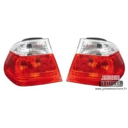 BMW E46 Berlina Luci posteriori Rosso Bianco 1