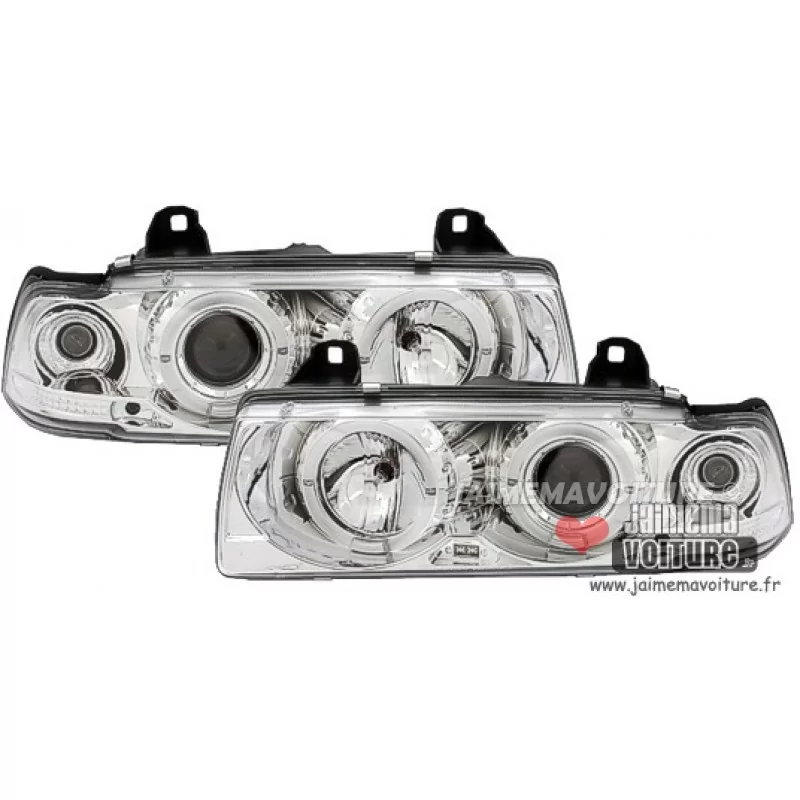 Angel eyes BMW E36 Cabriolet Sonar cromo 377 taza