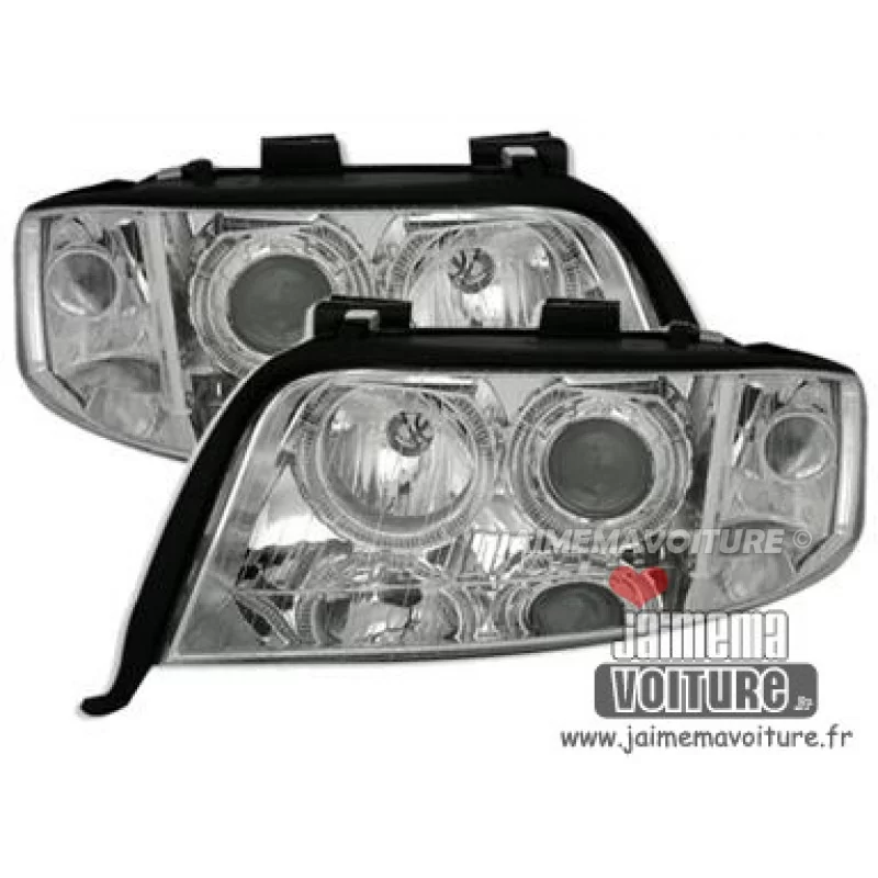 Headlights fronts tuning Audi A6 2001-2004