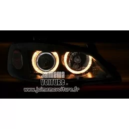 Opel Astra G Fari Angel Eyes Depo Nero