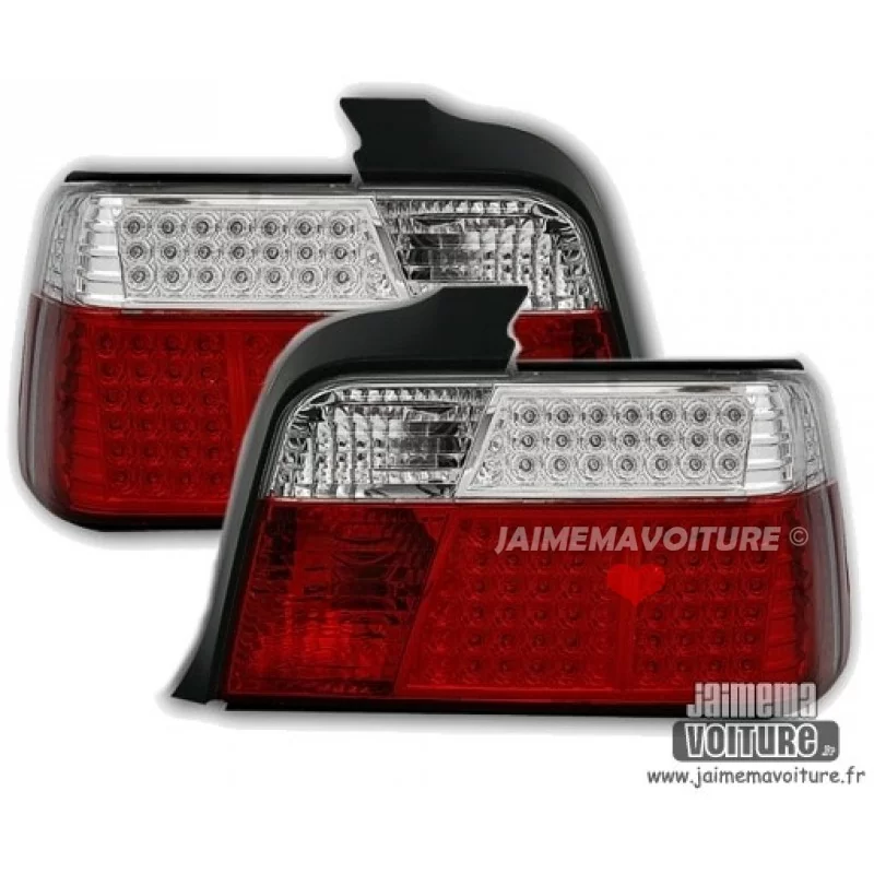 BMW E36 Rosso Bianco Luci posteriori a LED 399