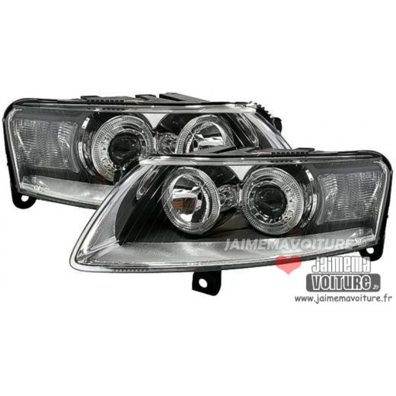 Faros angel eyes Audi A6