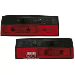 Luces traseras de BMW E30 negro cristal rojo