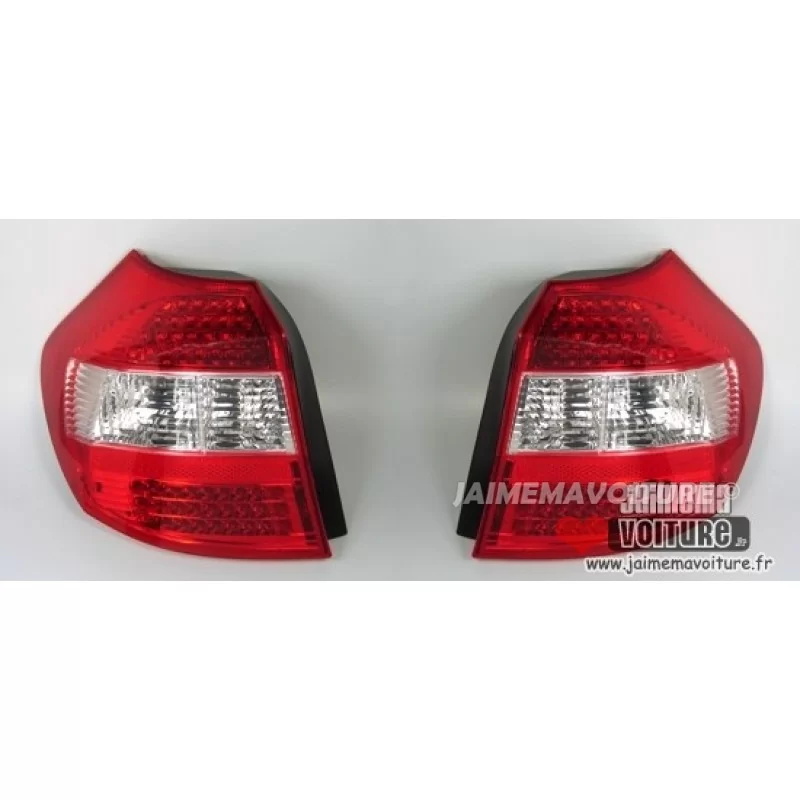 BMW 1-serie E87 LED-bakljus röd vit