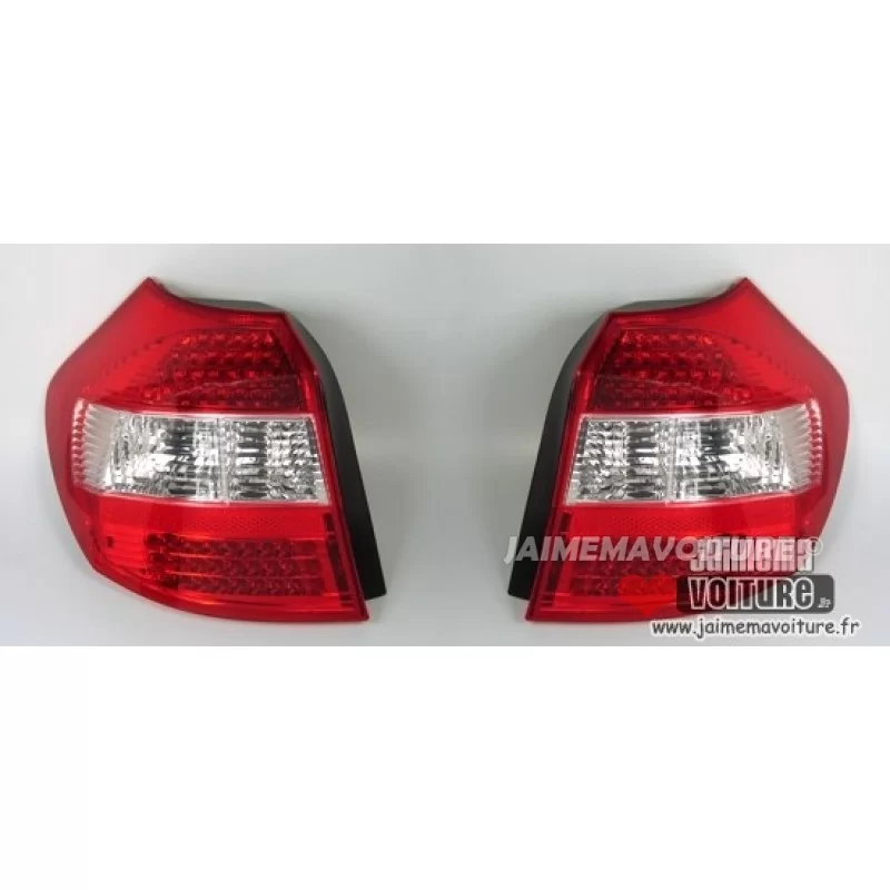 BMW Serie 1 E87 Luci posteriori a LED Rosso Bianco