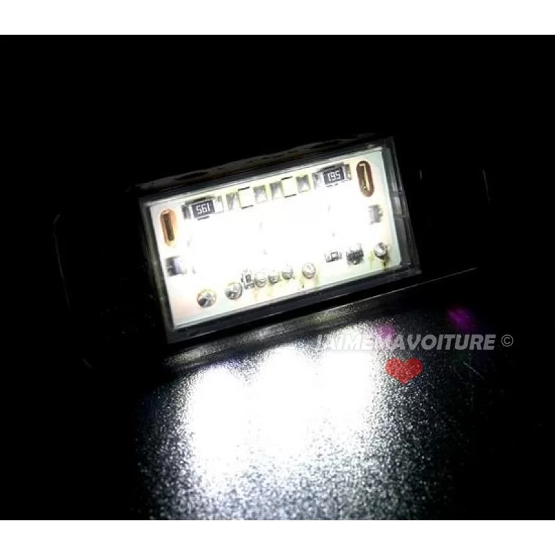 Placa BMW 5 serie xenon led iluminación