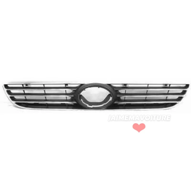 Zwarte chromen grille VW Polo 9N3