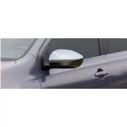 Spegelkåpor i aluminiumkrom för Nissan Qashqai