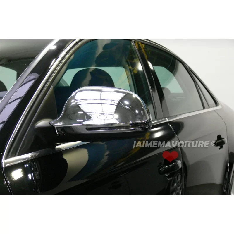 Aluminium spiegelkappen chroom voor Audi A5 S5