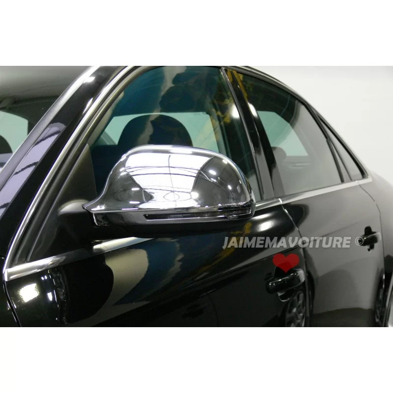 Espejos de aluminio casco del cromo para Audi A6, S6, RS6