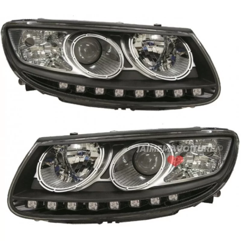 LED en los faros delanteros para Hyundai Santa Fe