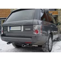 Range Rover Autobiography terminale di scarico sportivo cromato