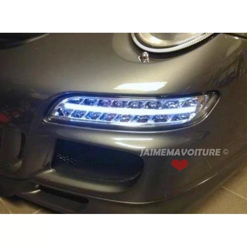 Porsche 997 led strålkastare tuning