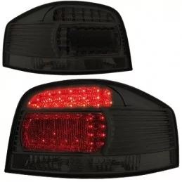 Audi A3 8P LED bakljus svart tuning