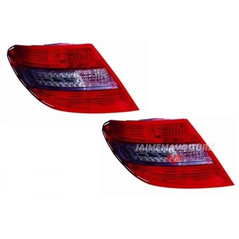 Licht hinten LED Mercedes Klasse C W204 rot weiß