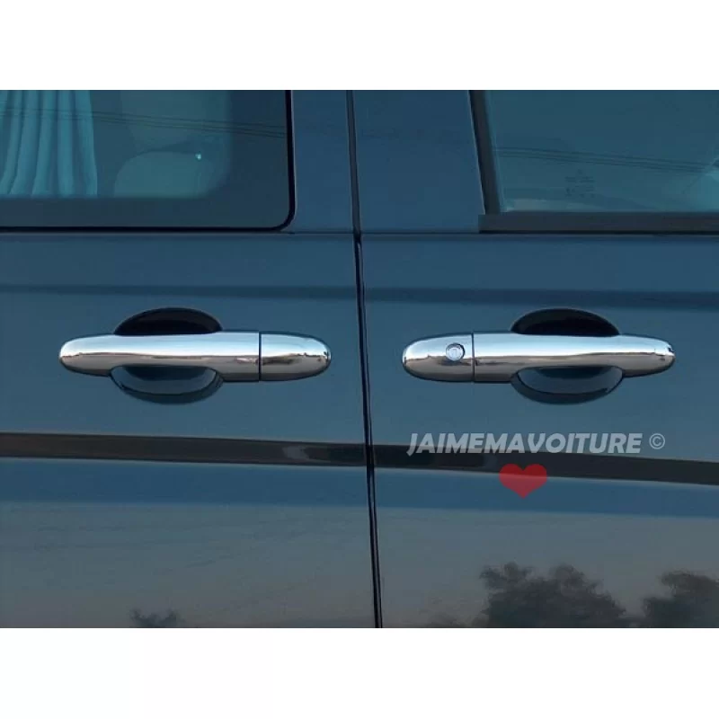 Tirador de puerta de aluminio cromado Mercedes Vito